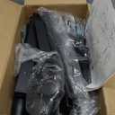 AX WABER Mobile TV Stand for 23-60 Inch LCD LED Flat/Curved Panel Screen TVs, Rolling TV Cart Holds up to 88Lbs Portable Stand with Shelf Rolling Floor Max VESA 400x400mm