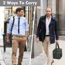 Tirrinia Insulated Lunch Bag for Women Men, Leakproof Lunch Box Containers for Adult, Work, School, Soft Lunchbox for Kids,Boys, Adult Cooler Bag for Picnic Hiking Beach,Charcoal (Medium -8L)