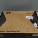 USX MOUNT Universal Speaker Stands, Height Adjustable Extend 30.0" to 39.1" for Satellite Speakers & Small Bookshelf Speakers up to 11 lbs Per Stand, 1 Pair Floor Stands for Sony Bose Polk JBL Yamaha