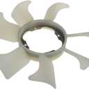 A-Premium Engine Radiator Cooling Fan Blade Compatible with Nissan D21 1990-1994, Frontier 1998-2004, Pickup 1995-1997, Xterra 2000-2004, L4 2.4L, Front Side, Replace# 2106086G00
