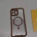 Miracase Magnetic for iPhone 16 Pro Max Case 6.9'' [Compatible with MagSafe] Full-Body Phone case with Built-in Glass Screen Protector& Camera Protector, Drop Proof 16 Pro Max Cover, Desert Brown