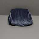 CzzzyL Women's Latched Mama Nursing Long Sleeve V Neck Velvet Maxi Dress Bridesmaid Wedding Guest Formal Dresses with Pockets(Greyblue, Small)