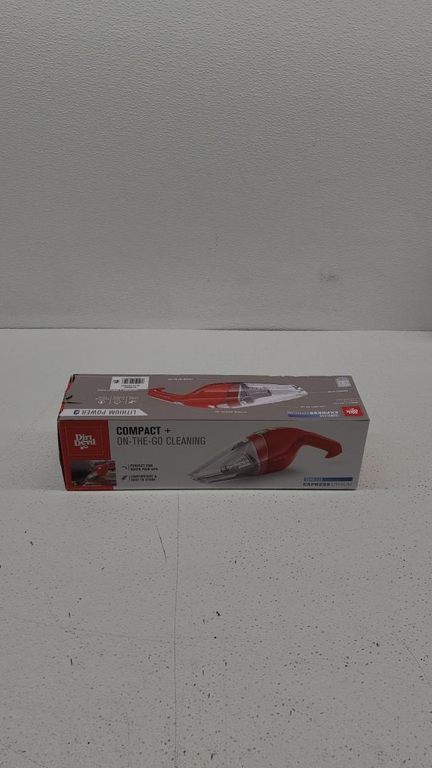 Dirt Devil Express Lithium Cordless Hand Vacuum - BD30005FDI: Lightweight Rechargeable Dustbuster for Multi-Surface Cleaning