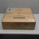 VOLISUN Low Profile Ceiling Fans with Lights and Remote, 19.7in Fandelier Ceiling Fan Flush Mount, 3000K-6500K Smart Bladeless LED Fan Light, Gold Modern Ceiling Fans with Lights for Bedroom