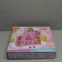 deAO Doll House for Girls, 4-Story Dollhouse with 10 Rooms, 2 Dolls, Furniture and Accessories, Toddler Playhouse Gift for 3 4 5 6 7 8+ Year Old Girls