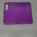 Varikke for Galaxy S24 Wallet Case Detachable with Card Holder for Women, Fashion PU Glitter Leather Strap Magnetic Flip Wallet Removable Phone Case Cover for Samsung Galaxy S24 5G 6.2", Dark Purple