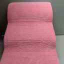 Romrol Dog Stairs Ramp for High Beds Couches, High Density Foam Pet Steps with Durable Non-Slip Waterproof Fabric Cover, Dog Stairs for Small Dogs or Cats or Pets, 3-Step,15 Inch,Pink