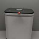 HI NINGER 3 Pack Kitchen Trash Can with Lid20L to 45L Adjustable Capacity Garbage Can Comes with Two Hanging Kitchen Trash Can13 Gallon Garbage Can with Wheels for Home Office/Bedroom/Living Room