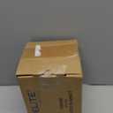 BEDELITE Fleece Throw Blanket for Couch - 300GSM Soft & Warm Fluffy Cream White Blanket, Decorative and Giftable Striped Blankets for Women, Men, 50"x60"