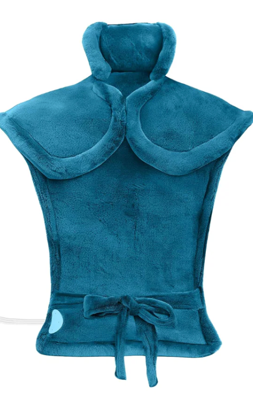 Mothers Day Gifts, Electric Heating Pad - 6 Heat Levels for Neck, Shoulder, and Back, Weighted Pad for Snug Fit - Machine Washable, ETL Safety Certified for Cold Nights and Winter,