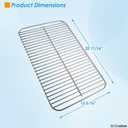 Grill Grate Replacement Parts for 3-Burner Walmart Expert Grill 720-1049, Cooking Grate Replacement Parts for Expert Grill Parts