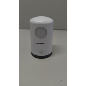 Beams MB750A 20 Lumen Amber Sleep Friendly Wireless Battery Powered Portable Motion Sensing Nightlight, 1-Pack, White