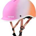 SIFVO Kids Bike Helmet for Boys & Girls Adjustable Youth Helmet for Biking Skateboarding Scooter – Lightweight Durable Extended Visor All-Round Protection 51-55cm