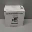 3 IN 1 Electric Makeup Brush Cleaner,Automatic Makeup Brush Cleaner with Makeup Brush Dryer,Portable USB Deep Cleaning for All Size Beauty Makeup Brush Set,Blush Brush,Sponges (White)