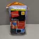 Hanes Men's Underwear Briefs, Cotton Mid Rise Briefs, Covered Waistband, Moisture Wicking, Multi-pack (Large)
