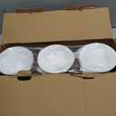 3 Cat Food Bowls Ceramic 13 oz Upgraded with Stainless Steel Stand Non-Slip and Anti-Rust Elevated Raised Cat Bowls for Food and Water, Pet Dishes Bowl for Indoor Cats and Puppy, Dishwasher Safe