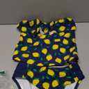Kanu Surf Girls' Charlotte Flounce Tankini Beach Sport 2-piece Swimsuit 12 US