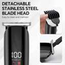Beard Trimmer for Men 5 in 1 Electric Razor for Nose, Body, Face and Mustache Grooming Kit Cordless Hair Clipper Trimmer with Smart Charge Technology