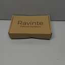 Ravinte 9 Pack 6-3/8 inch Cabinet Pulls Matte Black Stainless Steel Kitchen Cupboard Handles Cabinet Handles 4” Hole Center