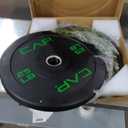 CAP Barbell 2-Inch Olympic Bumper Plate Weight Set with 6 Post Rack | 100-370 lbs | Multiple Options