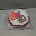 Microwave Grill Pan with Cover, Microwave Cookware Multi-Use for Grilling, Frying, Browning and Crisping, Microwave Bacon Cooker, Omelette Maker, Omelette Pan, Quesadilla Maker, Easy to Clean (Red) (Medium)