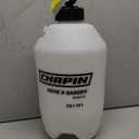 Chapin 16200 2-Gallon Made in USA Garden Pump Sprayer with Ergonomic Handle, Trigger Shut Off, Adjustable Cone Nozzle and in-Tank Filter, for Spraying Weeds, Insects, Fertilizers, Translucent White