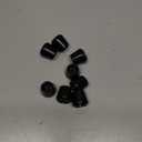 Furnigear Chair Leg Tips Caps Non-Slip Rubber Leg Tips 3/4 Inner Diameter Chair Leg Floor Protectors Round Black, 16 Pack