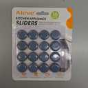 Aieve Appliance Sliders, 16 Pcs Self Adhesive Appliance Slider for Easy Moving & Space Saving, Small Countertop Rollers Kitchen Hacks Mixer Accessories