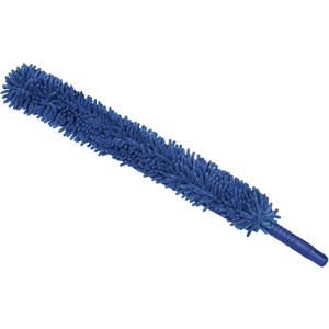 CleanAide Handheld Reusable Microfiber Flex Duster  Bendable, Lightweight, Dust Cleaner for Blinds, Shutters, Radiators, Electronics, Glass, Hard-to-Reach Areas  Machine Washable, 20, Blue