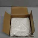 JOYIN 2 Pack 10 oz Christmas Flashing Fake Snow, Artificial Dry White Plastic Snowflakes, Flake Snow Powder Filler for Xmas Tree Decoration, Crafts Christmas Party Holiday Supplies and White Displays (Colorful)