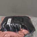 Neer 3 Pack Womens Pants with Cargo Pockets Casual High Waisted Baggy Wide Straight Leg Sweatpants Lounge Joggers Trousers (Large, Black, Light Gray, Pink)