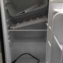 Antarctic Star Mini Compact Refrigerator with Freezer, 3.2 Cu.Ft. Single Door with Adjustable Thermostat,Removable Glass Shelves for Apartment/Dorm/Office,BLACK