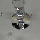Allgala Crystal Candle Holder 5-Arm Taper Candlestick Crystal Candelabra - Centerpiece for Home Wedding Event and Party Festival