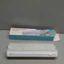 Plastic Wrap Dispenser With Cutter, Reusable Cling Film Dispenser, Cling Wrap Dispenser With Slide Cutter, Also For Aluminum Foil, Tin Foil, Baking Paper (L)