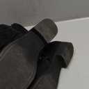 Luoika Women's Wide Width Ankle Boots - Low Heel Side Zipper Slouchy Mid Calf Boots Short Booties. 10XW