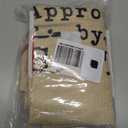 Subyan 27 x 23 Inch Burlap Christmas Gift Bag, Extra Large Reusable Personalized Monogram Letter Santa Sack with Drawstring for Xmas Party Decorations(Letter T)