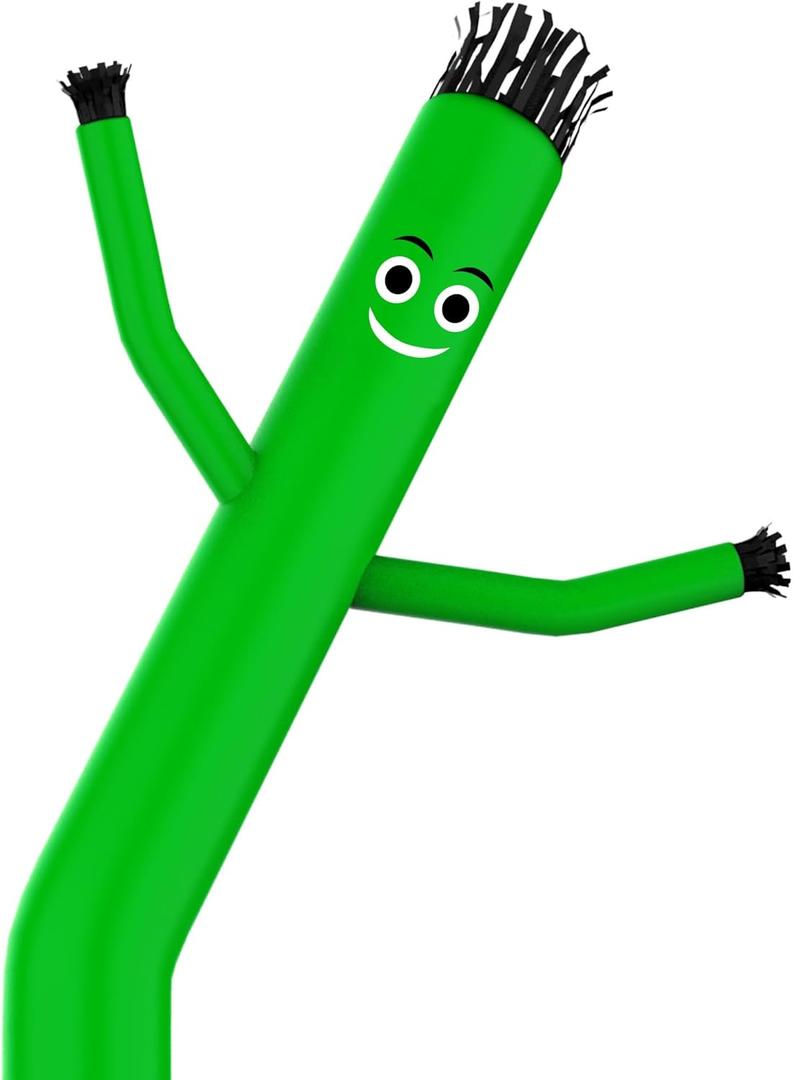 Sky Waving Inflatable Tube Man Only,20 ft Wacky Tube Guy,Replacement Blow Up Tube Men for Opening Activities,Inflatable Outdoor Holiday Yard Decorations Green (No Blower)