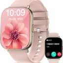 Smart Watch, 2.01 HD Smart Watches for Women, Fitness Tracker Watch with Blood Pressure/Heart Rate/Sleep Monitor, Bluetooth 5.2 Smartwatch for Android/iOS Phones, IP67 Waterproof Sport Watch (Pink)