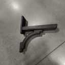 Mayne Newport Plus Mailbox Post with Standard Arm  Weather-Resistant, Durable Classic Design  Easy-to-Install Outdoor Mailbox Post (Black)