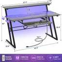 Armocity Music Studio Desk Production Workstation - Recording Studio Desk