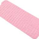 Anti-Slip Bathtub Shower mat, 39.315.7 inchApproximately 100  40cm Soft Oversized Machine Washable Non-Slip Bathtub mat with Drainage Holes, Bathroom Floor Suction Cup.1-Opaque Pink