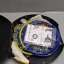 SCITOO HKN140 Snow Chains Quick Easy Installation,Tire Traction Chain For Car Pickup Trucks SUV,Adjustable Universal Emergency Thickening Tire Chains Width 235 245 255 275(16"17"18"19"20")- Set of 2