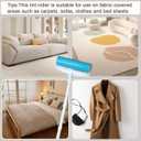 8" Large Reusable Lint Roller, Giant Washable Pet Hair Remover with Extendable Handle, Long Sticky Lint Brush for Furniture, Carpet, Sofa and Clothes, 1 Large, 1 Refill and 2 Mini Size
