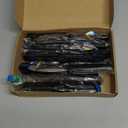 15 Pack Retractable Fake Knife Retractable Knife Halloween Props Fake Plastic Blades for Halloween April Fool's Party(15 Pcs Style B)