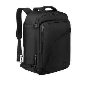 MATEIN Carry on Backpack, Extra Large Travel Backpack Expandable Airplane Approved Weekender Bag for Men and Women, Water Resistant Lightweight Daypack for Flight 40L, Black