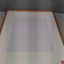 16x20 Frame, Natural Solid Cherry Wood 16"x20" Poster Frame, Rounded Corner 16 x 20 Wood Frame with Mat for 11x14, 16 by 20 Picture Frame HD Tempered Glass, Wall or Tabletop Display, 1 Pack