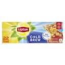 Lipton Iced Tea Bags, Cold Brew, Black Tea, Family-Sized, 22 Tea Bags