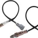 2Pcs Upstream and Downstream Oxygen O2 Sensor for 13-17 ES350,13-18 ES300H,12-17 Camry,13-18 Rav4.OE#25054084 25024360