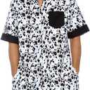 Leg Avenue Men's Dalmation Costume (Black/White, Small/Medium)