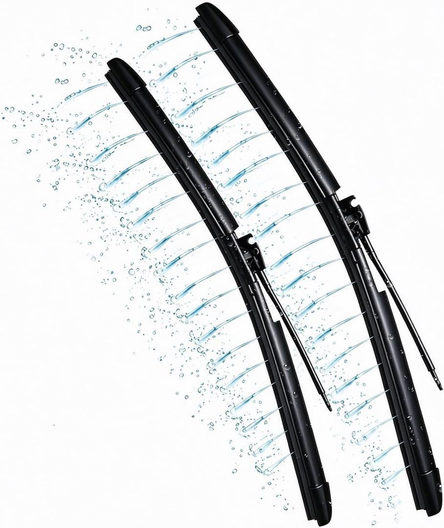 Sprayer Wiper Blades, 26''+20''(2 Pack) for Volvo XC60 2010-2017